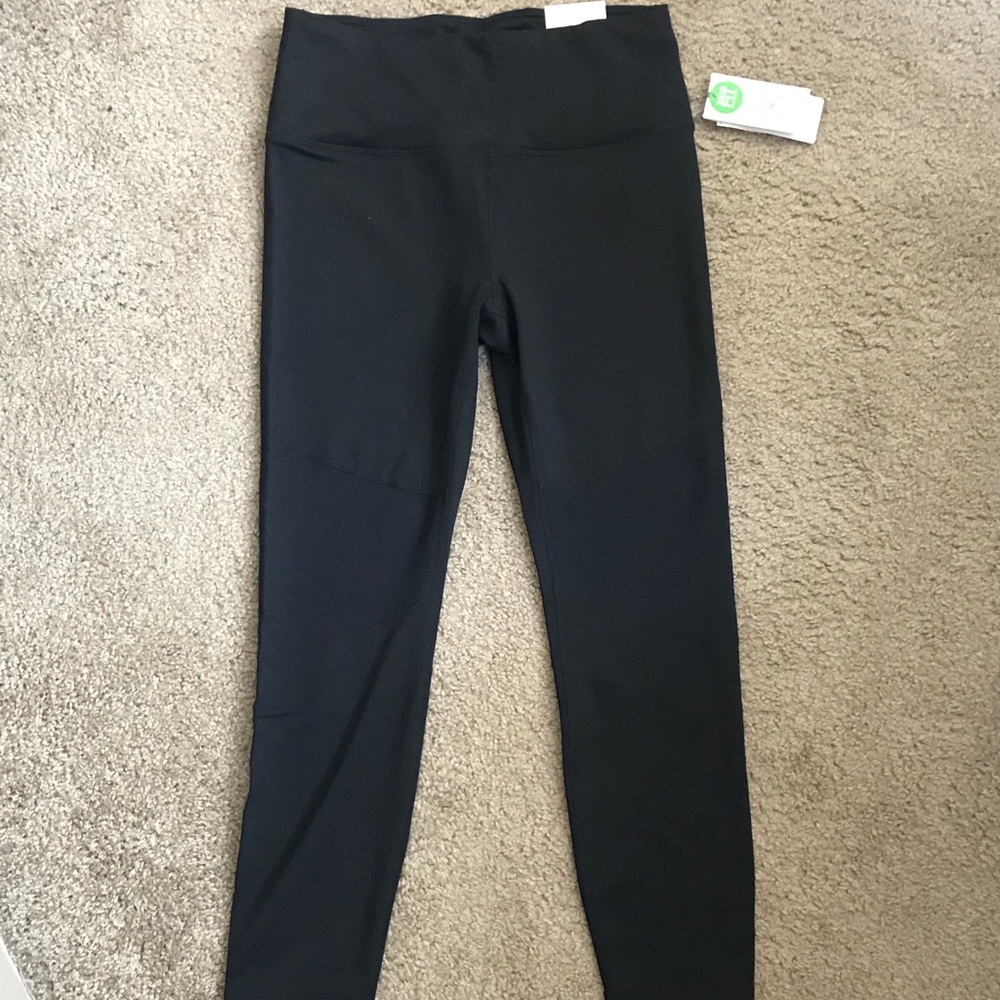 Gaiam Leela Rib 7/8 Black Legging